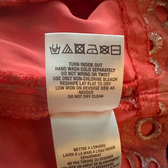 Anthropologie Maeve coral color sleeveless dress - Picture 6 of 6